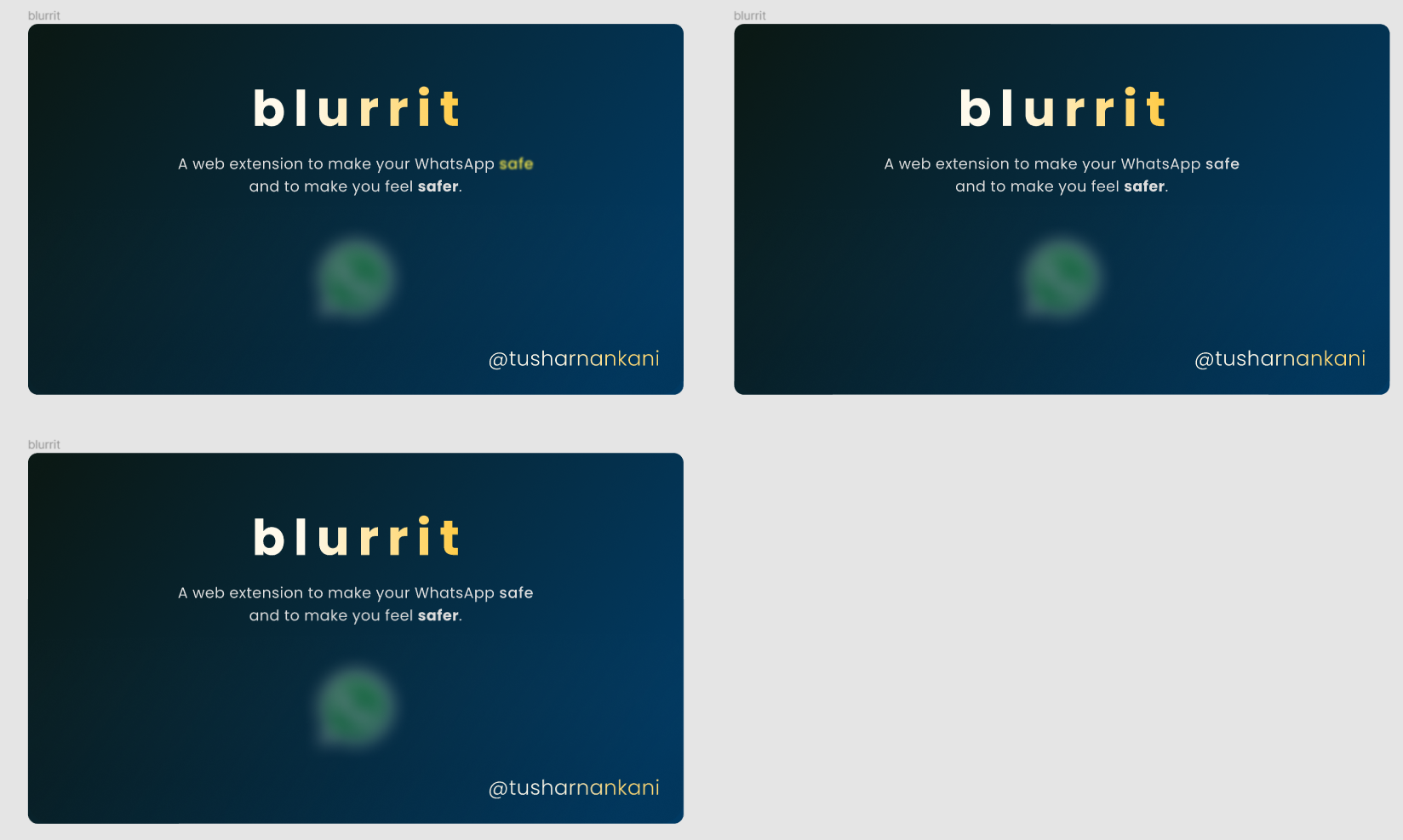 A swapped snippet of the differences of blurrit covers